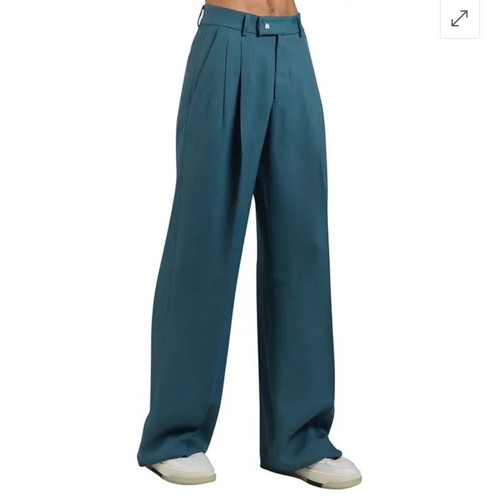 Amiri turquoise dress pants